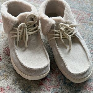 Hey Dude Women's Britt Cream Shoes